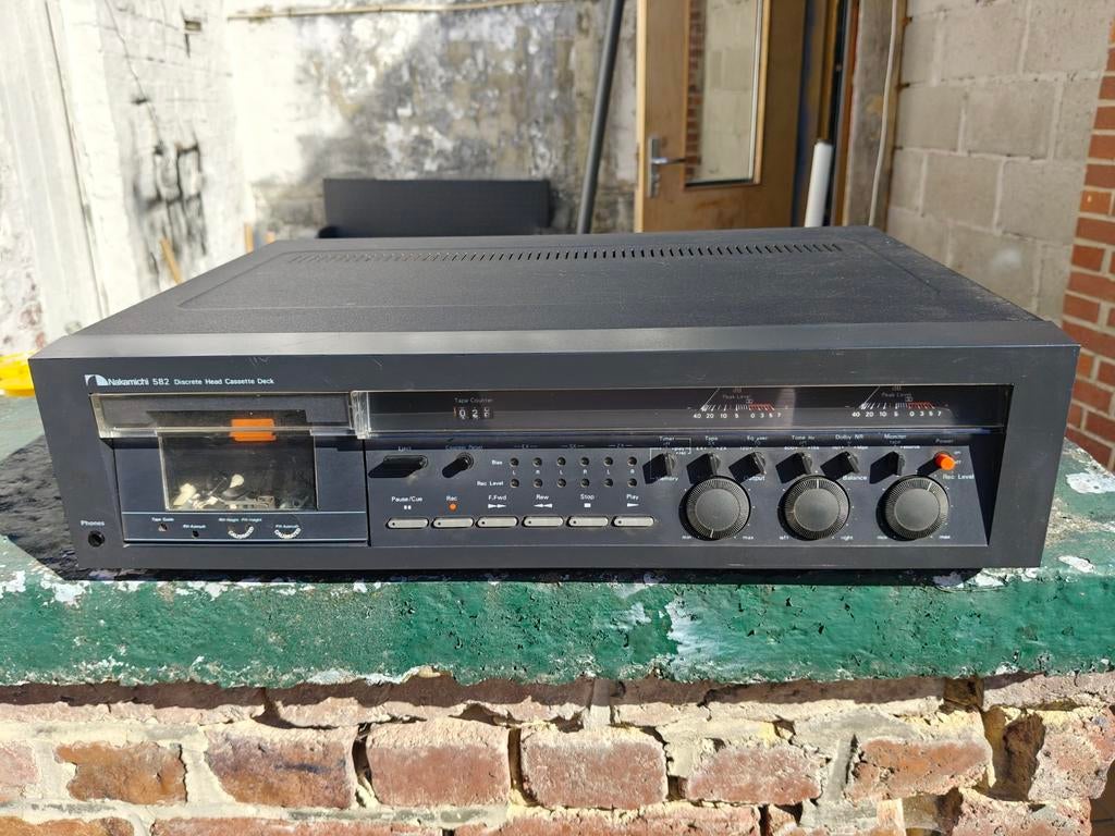 Nakamichi 582, Audio, Tv en Foto, Cassettedecks, Ophalen, Enkel, Overige merken, Tiptoetsen