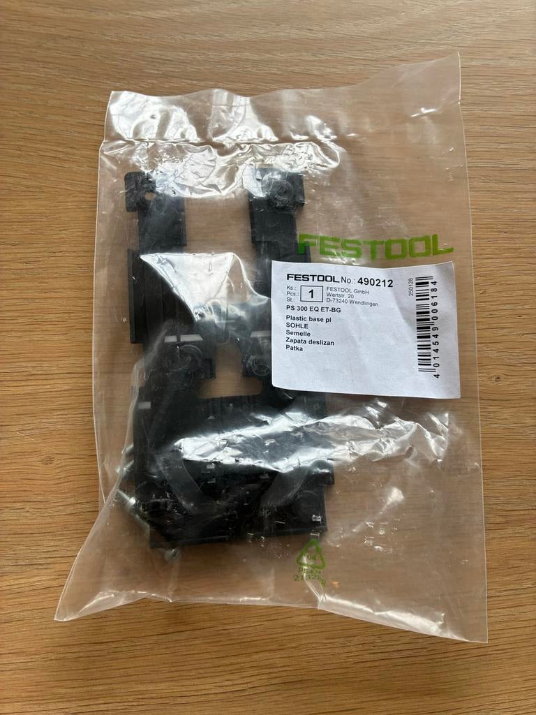 Festool Glijzool 490212 voor PS300 - Nieuw in verpakking, Ophalen of Verzenden, Nieuw