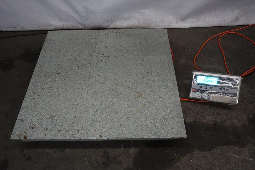 Precia molen weegschaal weegsysteem, Ophalen of Verzenden, Gebruikt, Vloerweegschaal, 200 kg of meer