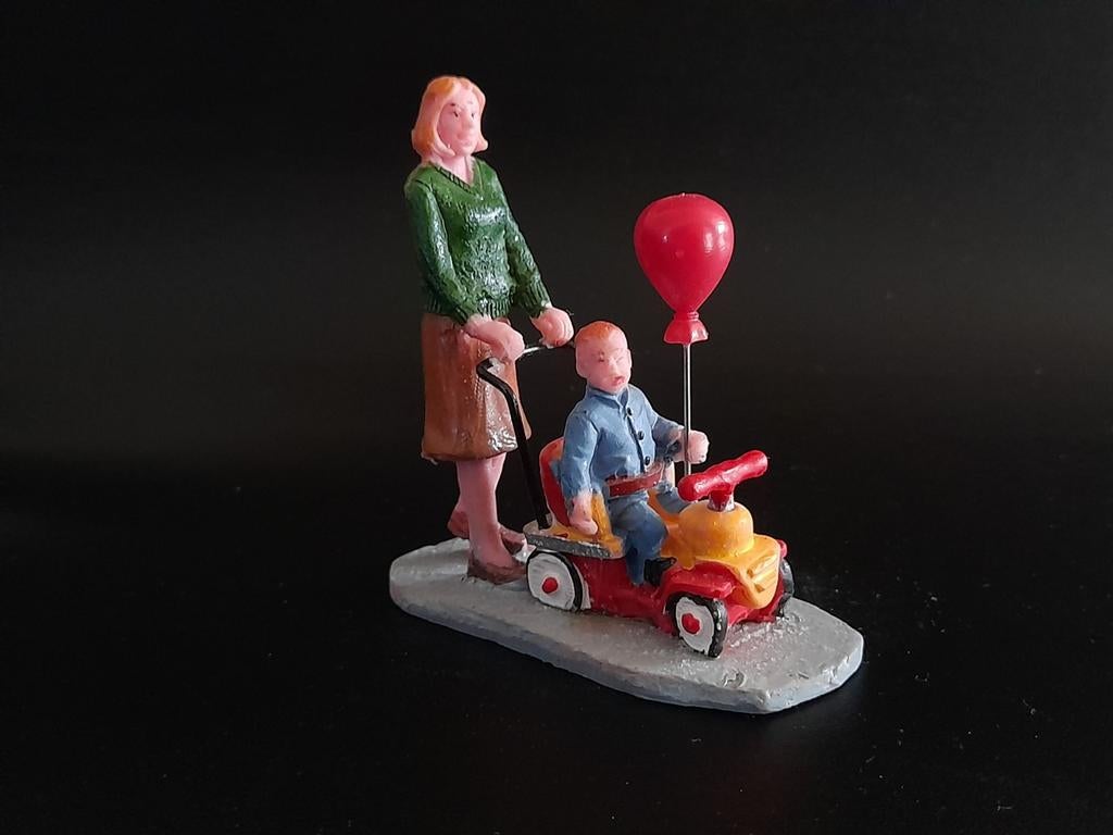 Lemax kerst figuur e654 kerstdorp carnival kermis, Verzenden