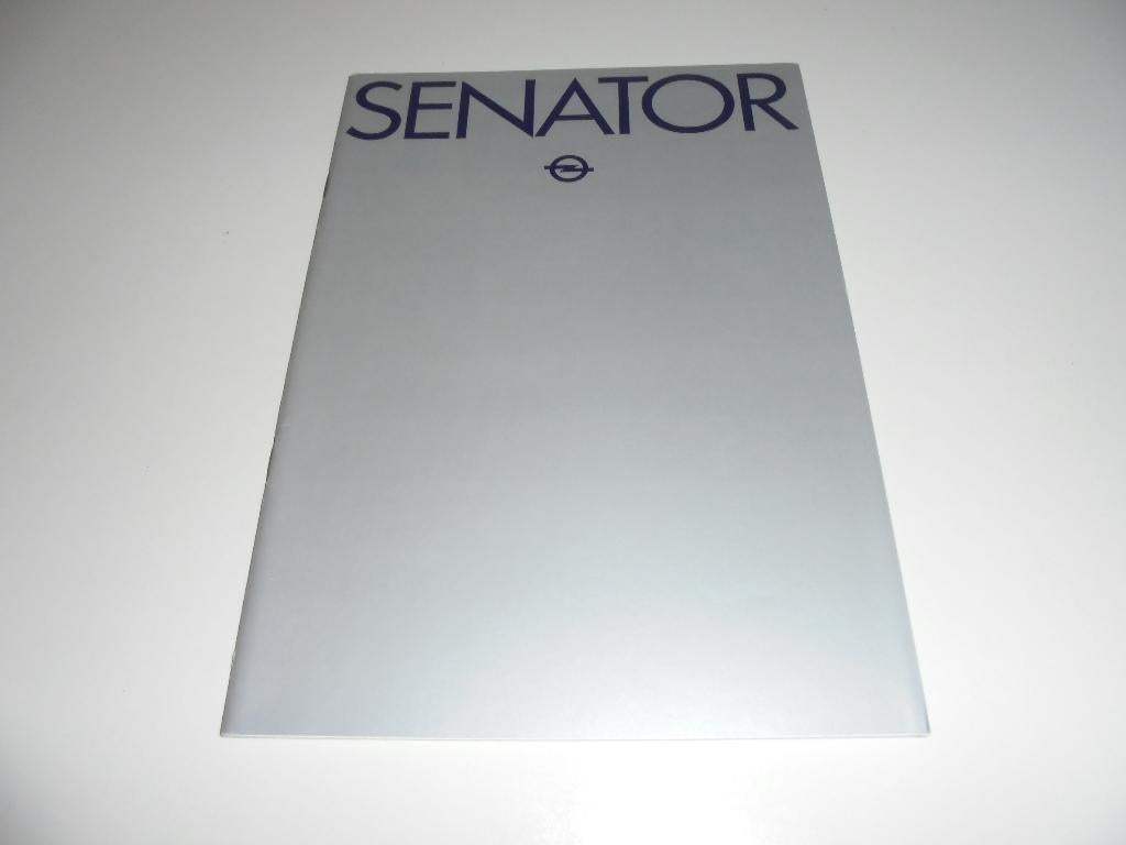 brochure Opel Senator, Ophalen of Verzenden, Nieuw, Opel