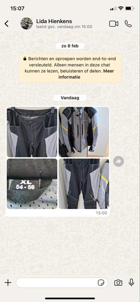 Road Summer motorpak z.g.a.n. jas mt.54/56 broek XXL, Ophalen of Verzenden, Nieuw zonder kaartje, Heren, Combipak