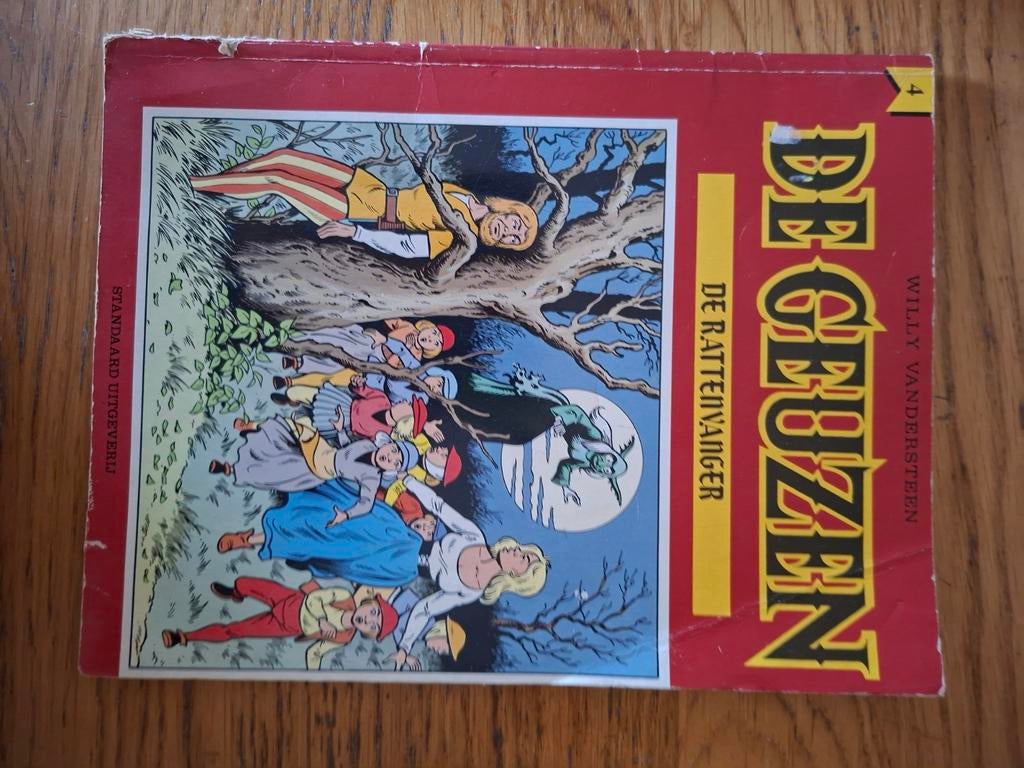 De Geuzen - De Rattenvanger - Willy Vandersteen, Eén stripboek, Ophalen