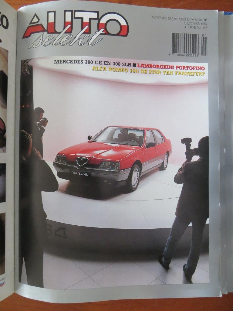Autoselekt 10 1987 Mercedes-Benz 300 CE, 300 SLR, Chrysler, Boeken, Ophalen of Verzenden, Nieuw, Mercedes