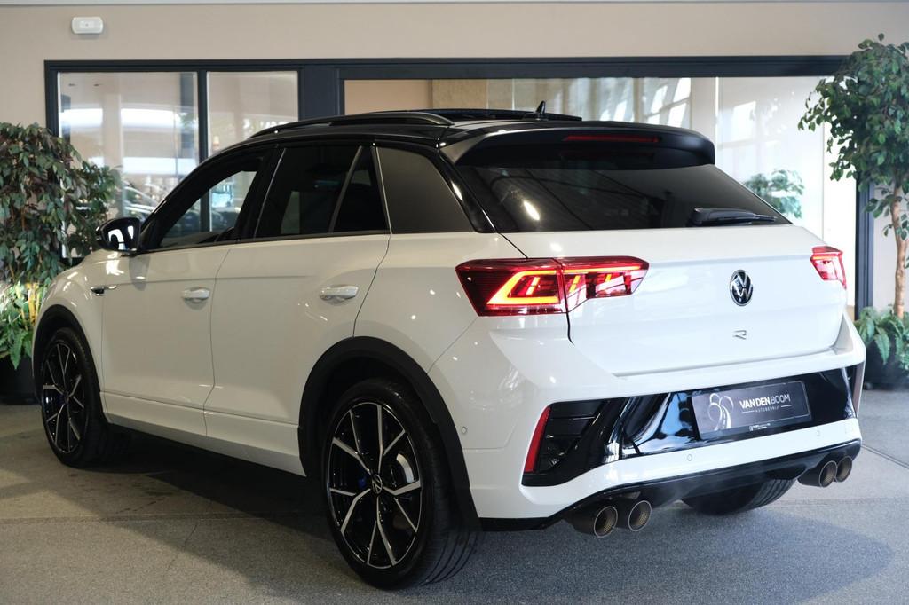 Volkswagen T-Roc 2.0 TSI 4Motion R 300PK Facelift Pano Leder, Auto's, Automaat, Gebruikt, Zwart, 4 cilinders