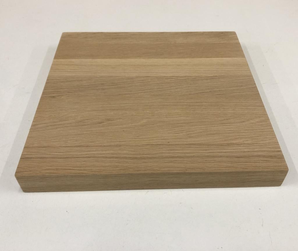 eiken schappen panelen wandschappen 35x33x4 cm + borrelplank, Doe-het-zelf en Verbouw, Hout en Planken, 25 tot 50 mm, Eiken, Nieuw
