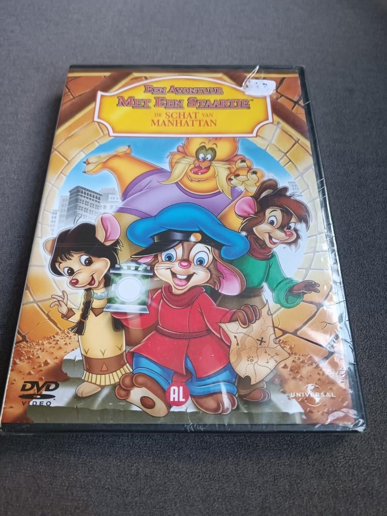 Een avontuur met een staartje : de staart van Manhattan -dvd, Alle leeftijden, Ophalen of Verzenden, Zo goed als nieuw, Amerikaans