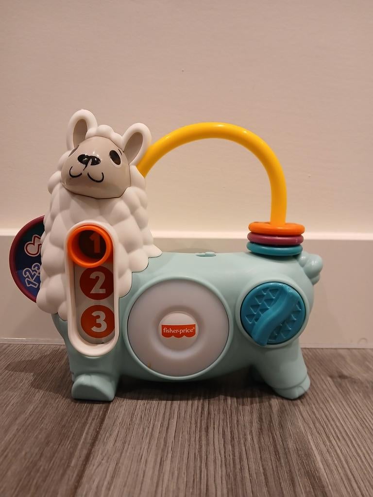 Fisher-Price Llama Speelgoed met Licht en Geluid, Ophalen of Verzenden, Zo goed als nieuw, Overige typen, Met licht