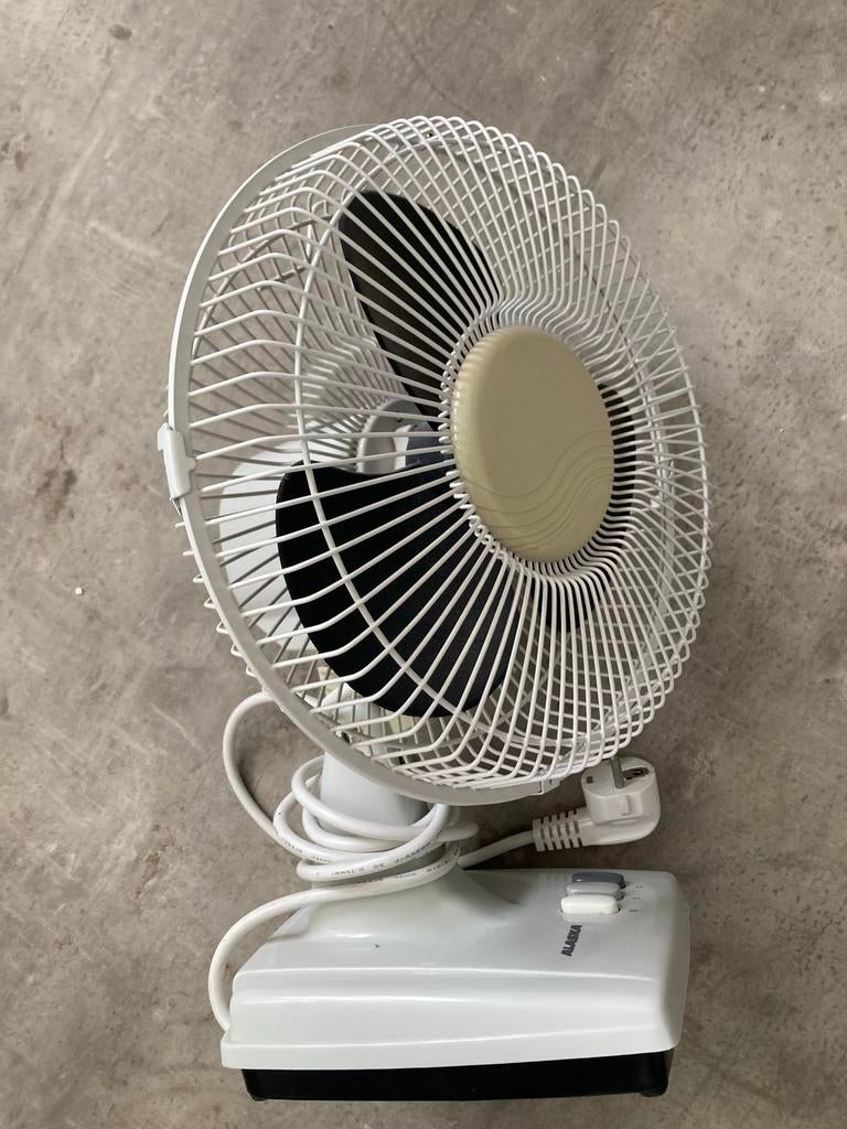Goed werkende Alaska tafelventilator, Ophalen of Verzenden, Gebruikt, Tafelventilator