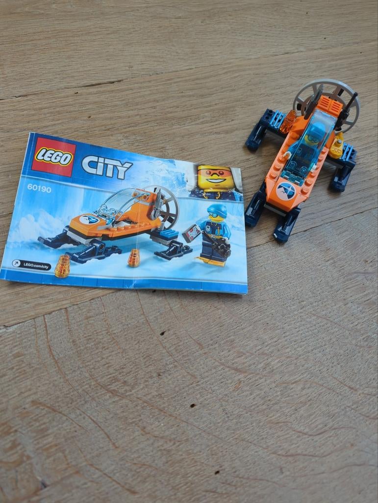 Lego City ijsglijder compleet., City, Lego, Ophalen of Verzenden, Complete set