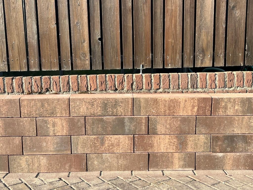 Koopje!! 120 ST STAPELBLOKKEN Glad € 125,00!! bruinrood, Ophalen, Biels, Nieuw, Minder dan 100 cm