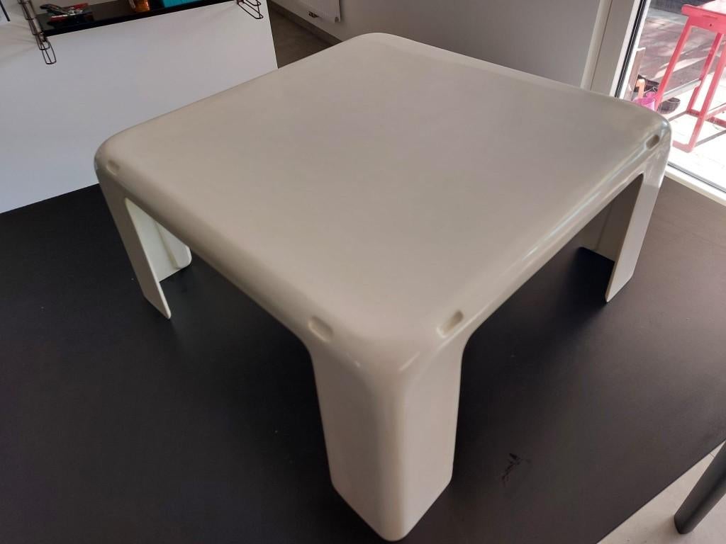 Bijzettafel Gatti Mario Bellini C&B Italia, Ophalen, Minder dan 45 cm, Gebruikt, Vierkant