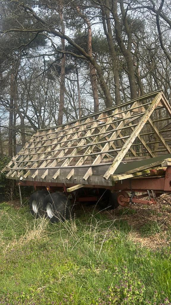 Kapconstructie spanten schuur dak, Ophalen of Verzenden