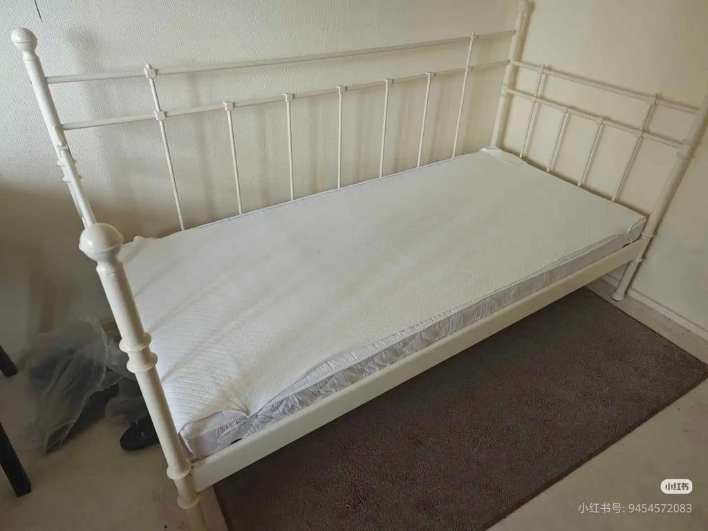 Eenpersoons matras 90x200 cm, Ophalen, Gebruikt, Eenpersoons, 90 cm