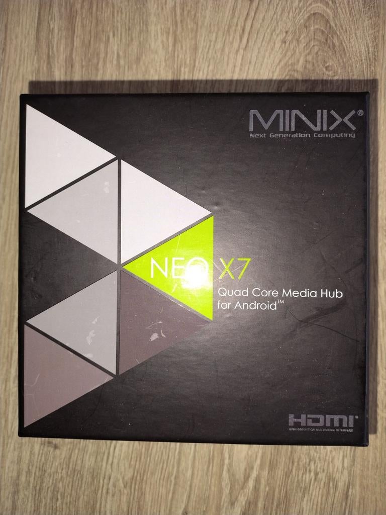 Minix Neo X7 Quad Core Media Hub Android Nieuw in Doos, Ophalen of Verzenden, Nieuw, HDMI, Zonder harde schijf