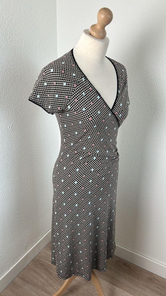 King Louie maat M geruite crossdress 954, Maat 38/40 (M), Zwart, Ophalen of Verzenden, Zo goed als nieuw