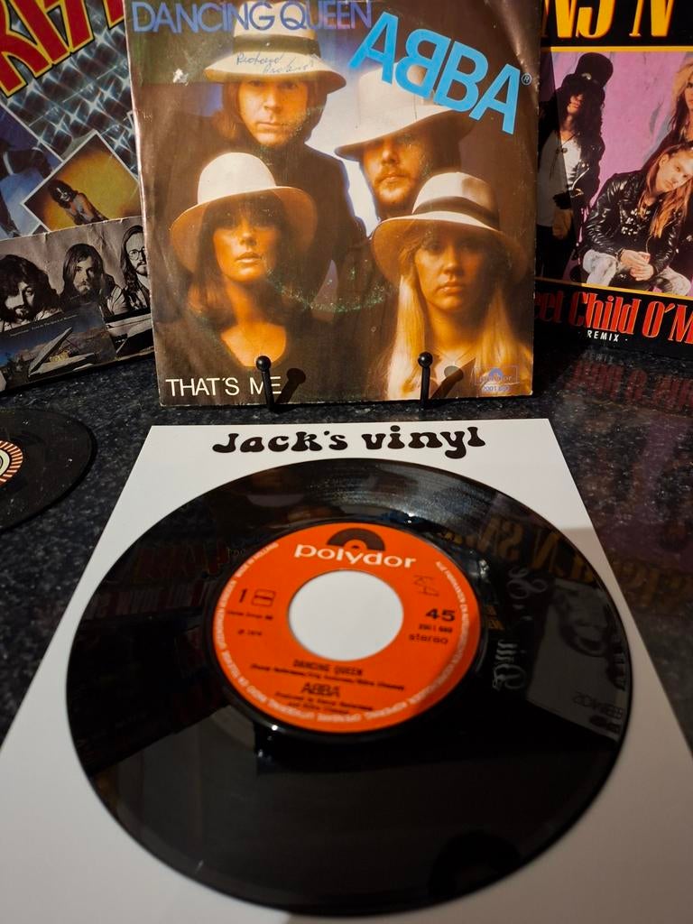 ABBA - Dancing Queen / That's Me 7 inch single Polydor 1976, Ophalen of Verzenden, 1960 tot 1980, Gebruikt, Overige formaten