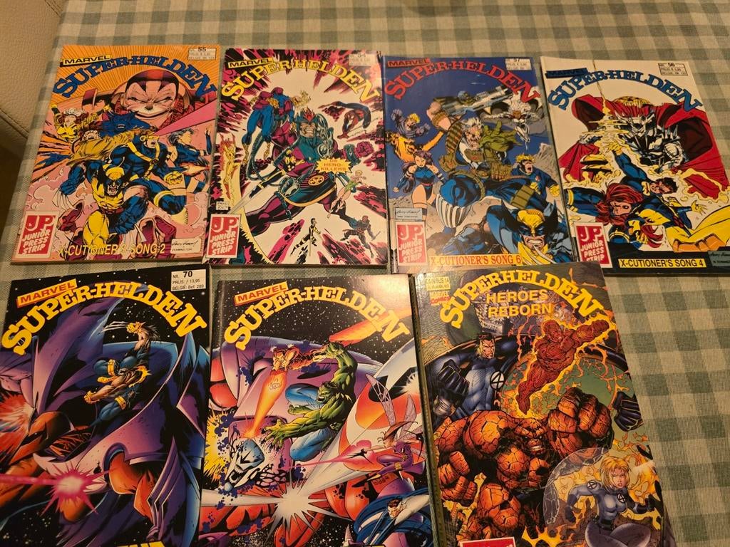 Marvel Superhelden Stripboeken - Diverse Uitgaven, Meerdere stripboeken, Ophalen of Verzenden, Gelezen, Diverse Marvel auteurs