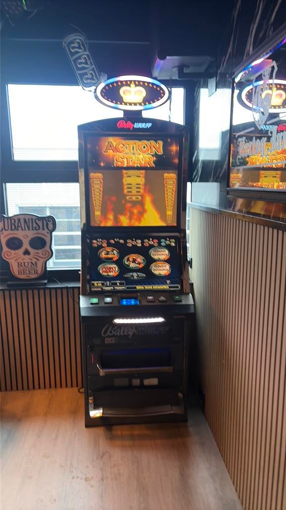 Bally Wulff Gokkast - 312 Spellen, Euro Inworp & Uitbetaling, Euro, Ophalen, Gebruikt, Met sleutels