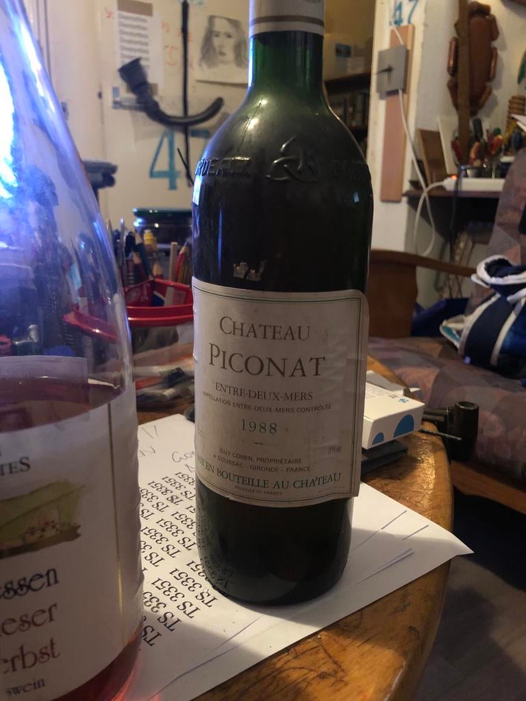 Chateau Piconat 1988, Ophalen of Verzenden, Gebruikt, Frankrijk, Overige typen