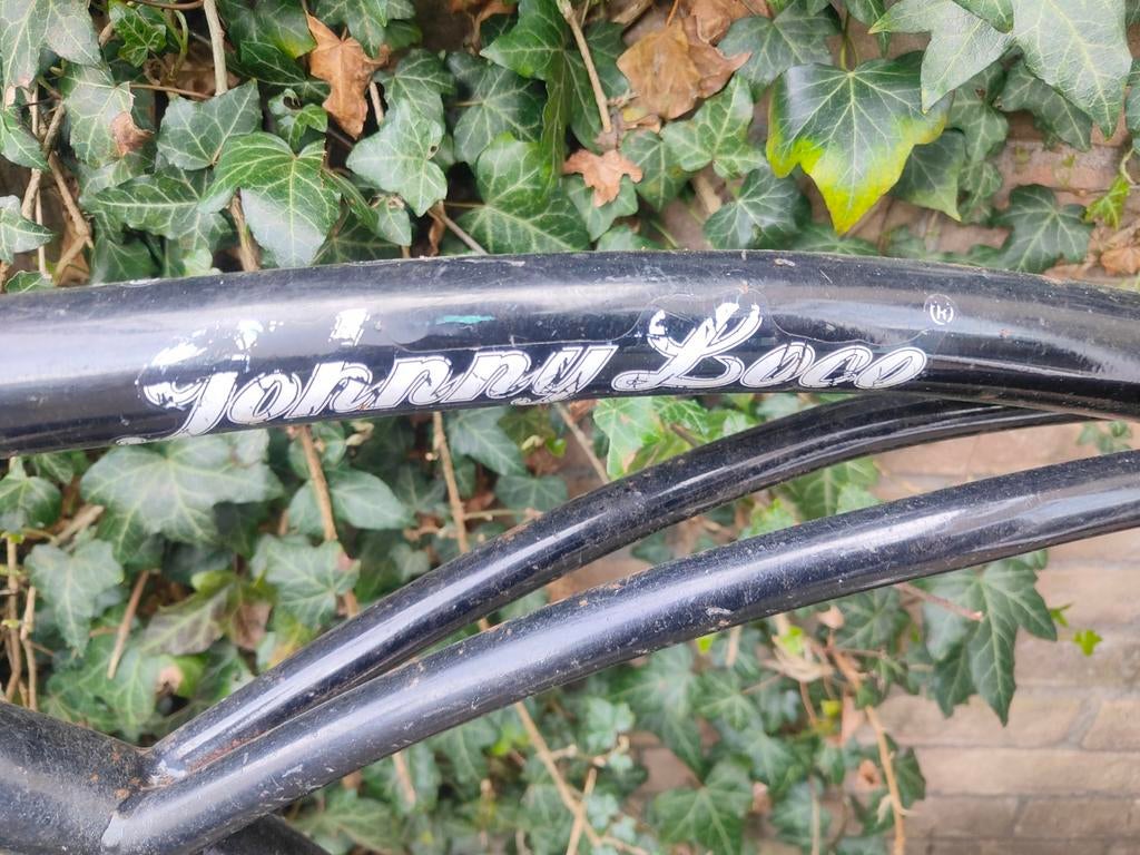Johnny Loco Cruiser opknapper - Zwarte herenfiets, Fietsen en Brommers, Fietsen | Cruisers en Lowriders, Gebruikt, Heren, Cruiser