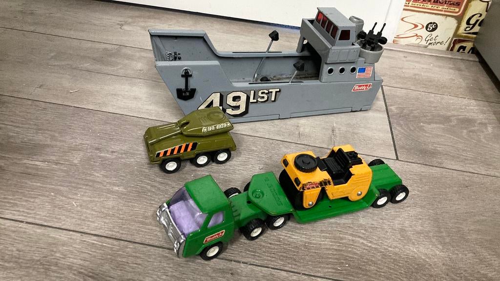 Buddy L , blikken speelgoed japan , lst 49, Ophalen of Verzenden, Gebruikt, Auto