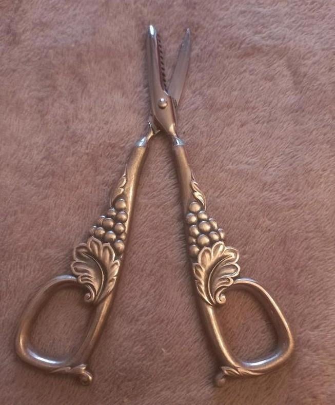 Antiek  verzilverd Sola 90 Druiven Schaar, Ophalen of Verzenden