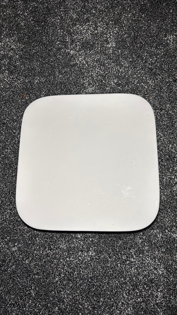 Gebaksbordjes wit 7 stuks, Ophalen of Verzenden, Zo goed als nieuw, Porselein, Bord(en)