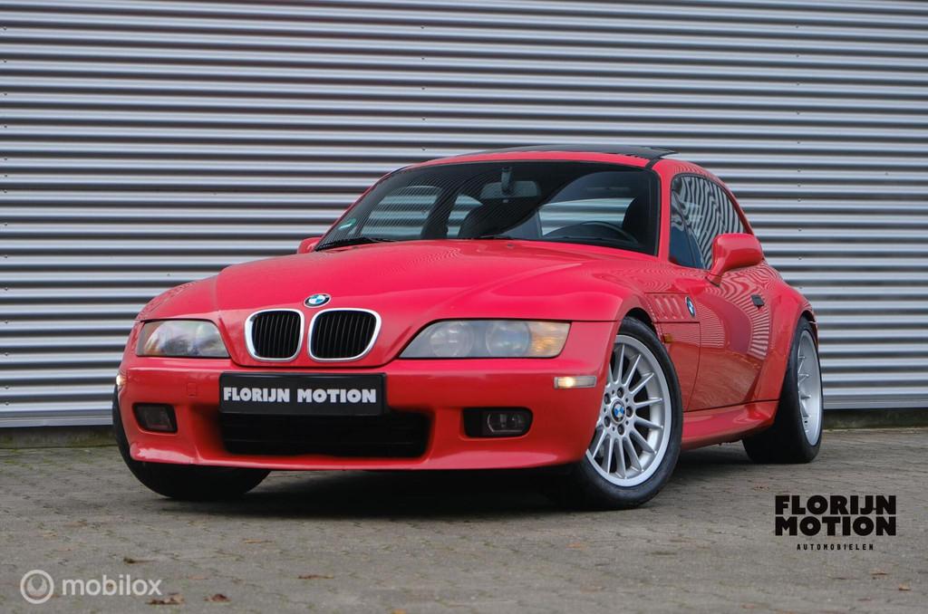 BMW Z3 Coupe 2.8 | Manual | Sperdifferentieel | Hellrot | Ka, Euro 2, Achterwielaandrijving, Gebruikt, Zwart