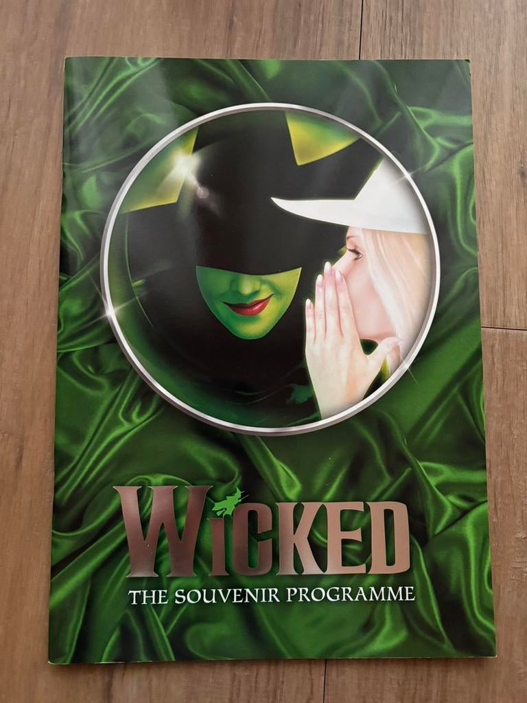 Wicked musical programma West End, Boeken, Ophalen of Verzenden, Zo goed als nieuw, Ballet of Musical