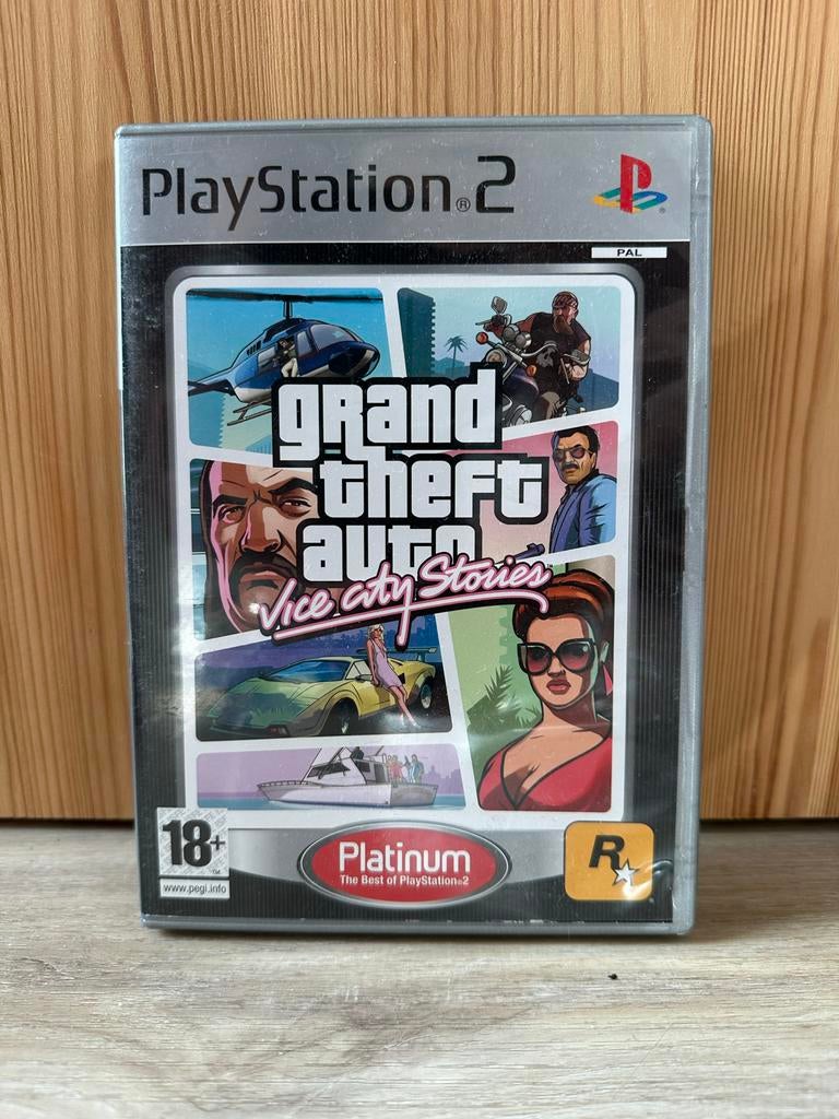 GTA Vice City Stories PS2 - Compleet & Getest!, Avontuur en Actie, Gebruikt, Vanaf 18 jaar, 1 speler