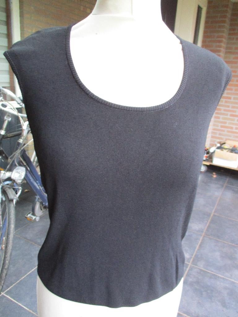 Escada, size 42, Verzenden, Zwart, Maat 42/44 (L), Escada