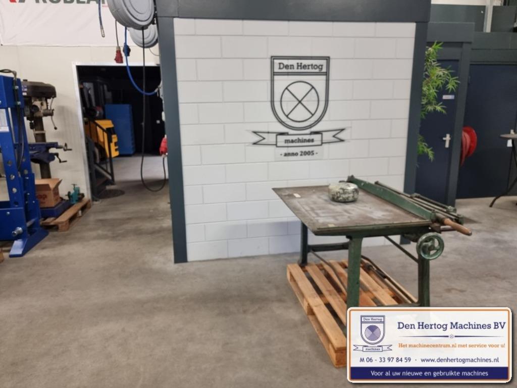 Slagschaar 1020x1mm knipschaar knipbank valschaar plaatwerk, Ophalen, Gebruikt