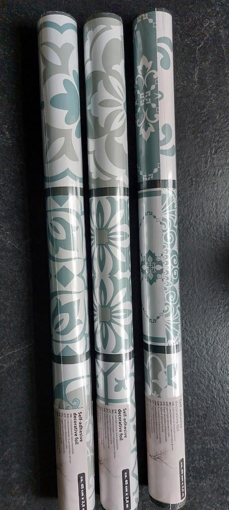 Decoratiefolie zelfklevend, Huis en Inrichting, Stoffering | Behang, Ophalen, Minder dan 10 m², Grijs