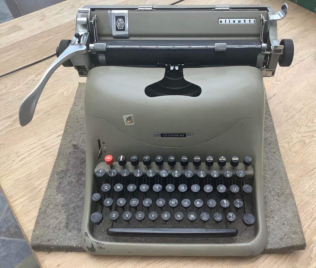 Olivetti Lexikon 80 bureautypemachine, Ophalen of Verzenden, Gebruikt