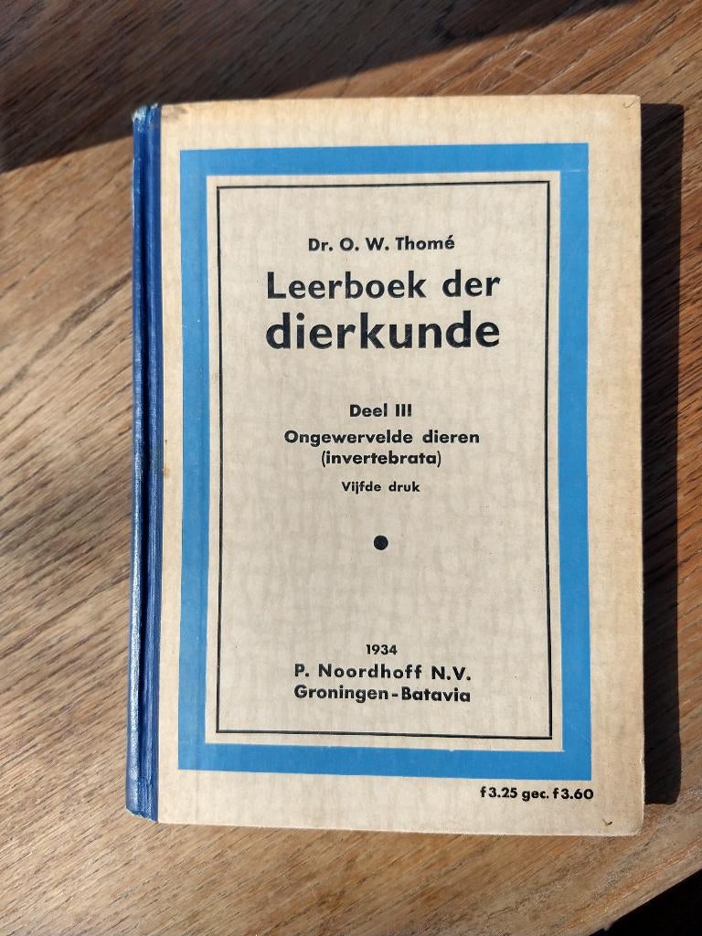 Leerboek der dierkunde 2 en 3. Leerboeken der dierkunde va, Ophalen of Verzenden, Gelezen