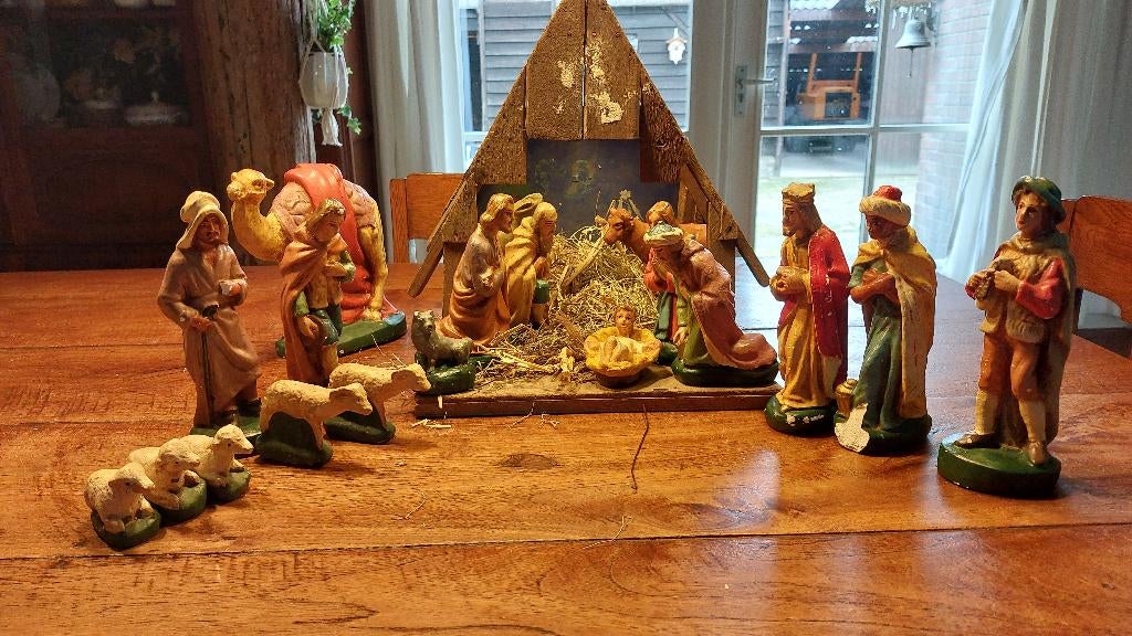 kerststal, Diversen, Kerst, Ophalen of Verzenden, Gebruikt