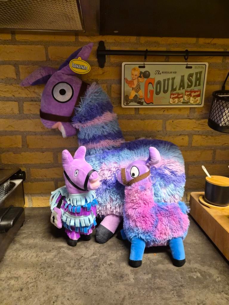 fortnite lama knuffel, Ophalen, Zo goed als nieuw, Overige typen