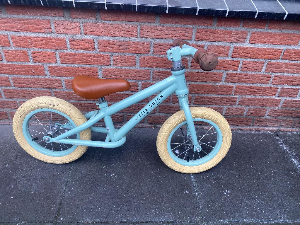 Little Dutch loopfiets – mintgroen, Ophalen, Gebruikt, Loopfiets