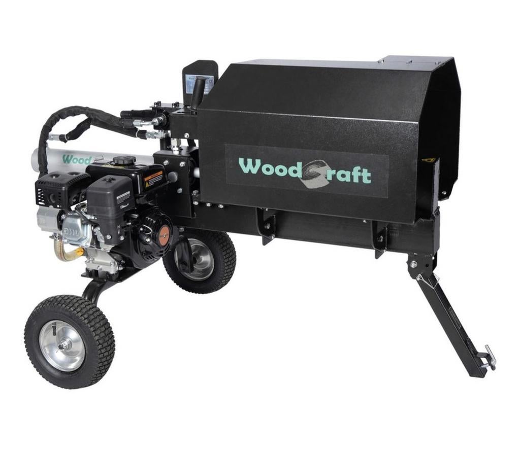 Nieuwe Houtklover 12 Ton Met Benzinemotor, Ophalen of Verzenden, Nieuw, Benzine, Liggend