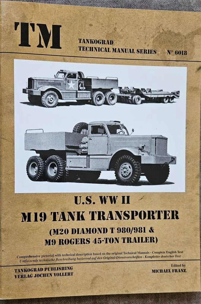 Tankograd 6018; M19 Tank Transporter, Overige merken, Tank, 1:32 tot 1:50, Nieuw