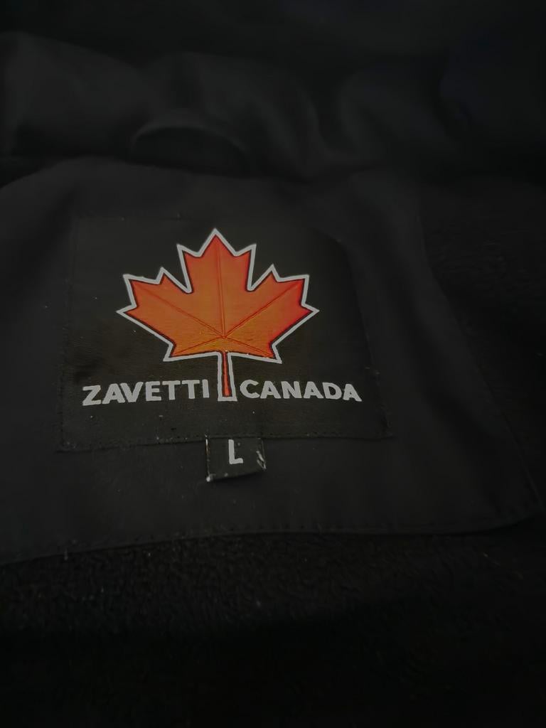 Zavetti Canada Winterjas - Maat L - Zwart, Ophalen, Maat 52/54 (L), Zavetti Canada, Zwart