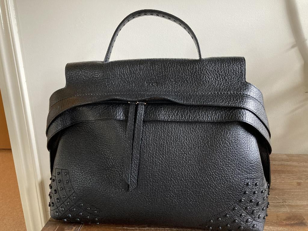 TODS dames tas, Sieraden, Tassen en Uiterlijk, Tassen | Damestassen, Ophalen of Verzenden, Zo goed als nieuw, Zwart, Handtas