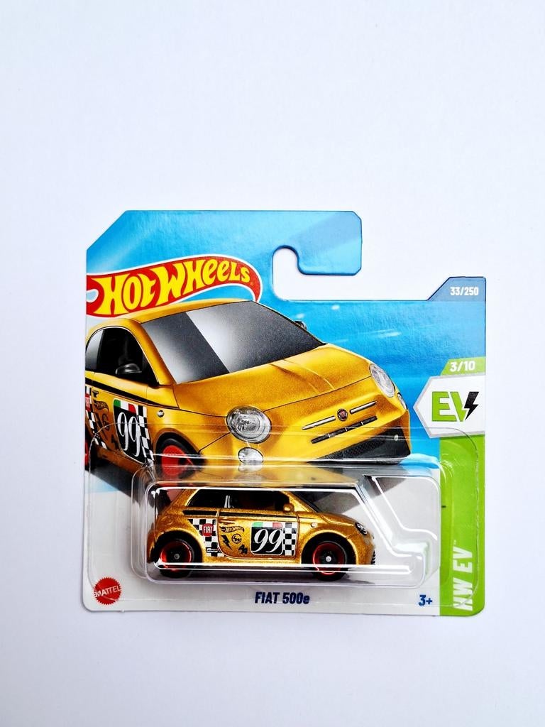 Hot wheels 2025  FIAT 500e, Ophalen of Verzenden, Nieuw, Auto