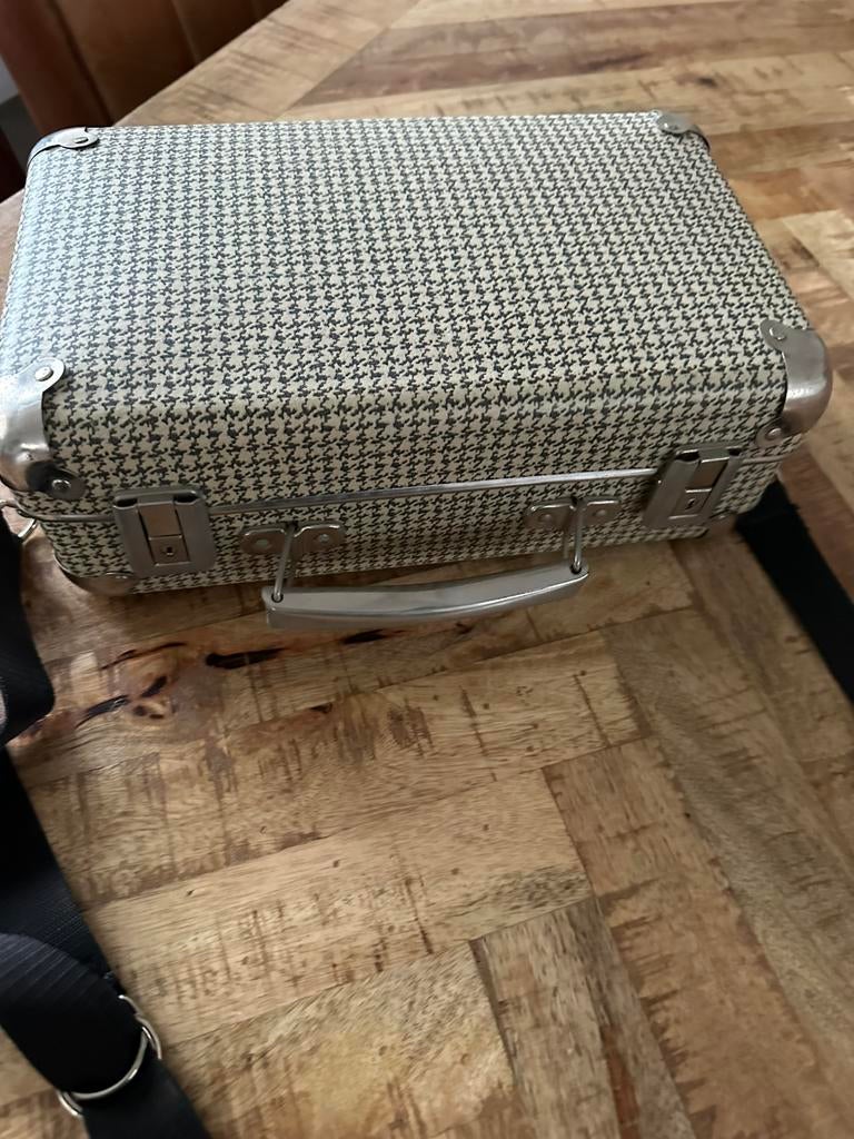 Vintage koffer tas, Ophalen, Zo goed als nieuw