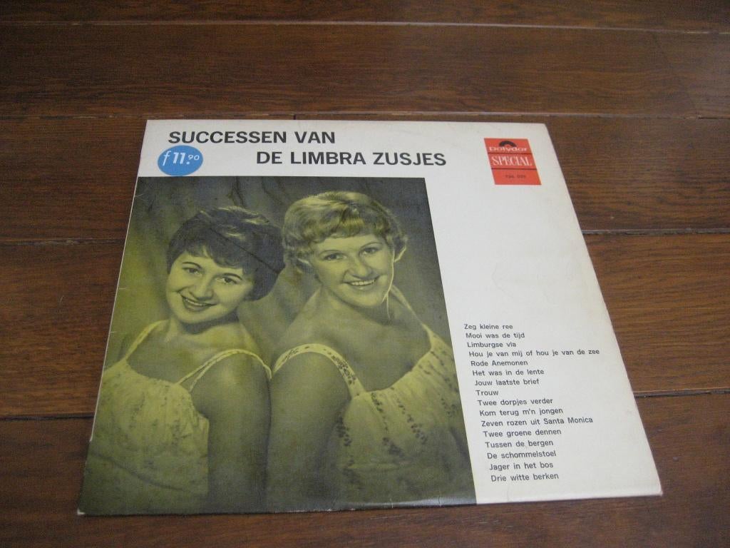 60s nl de limbra zusjes lp, Ophalen of Verzenden, Gebruikt, 12 inch, Pop