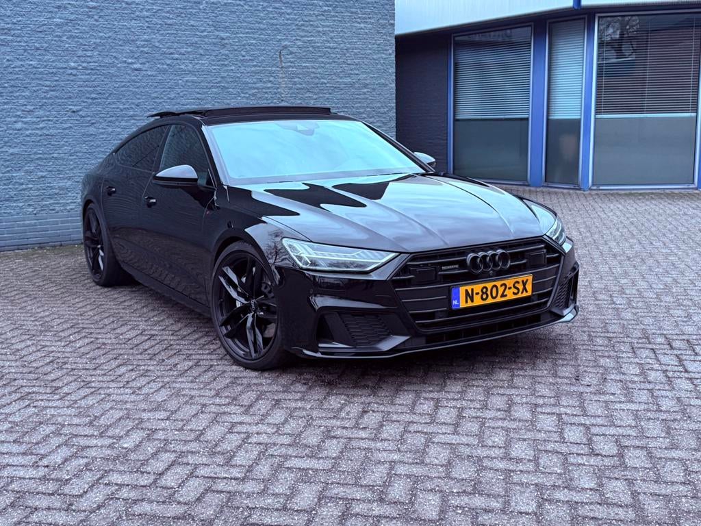 Audi A7 SPORTBACK 55 TFSI Quatro S|HUD|PANO|B&O|360Cam, Auto's, Parkeerassistent, Leder, Bedrijf, Vierwielaandrijving