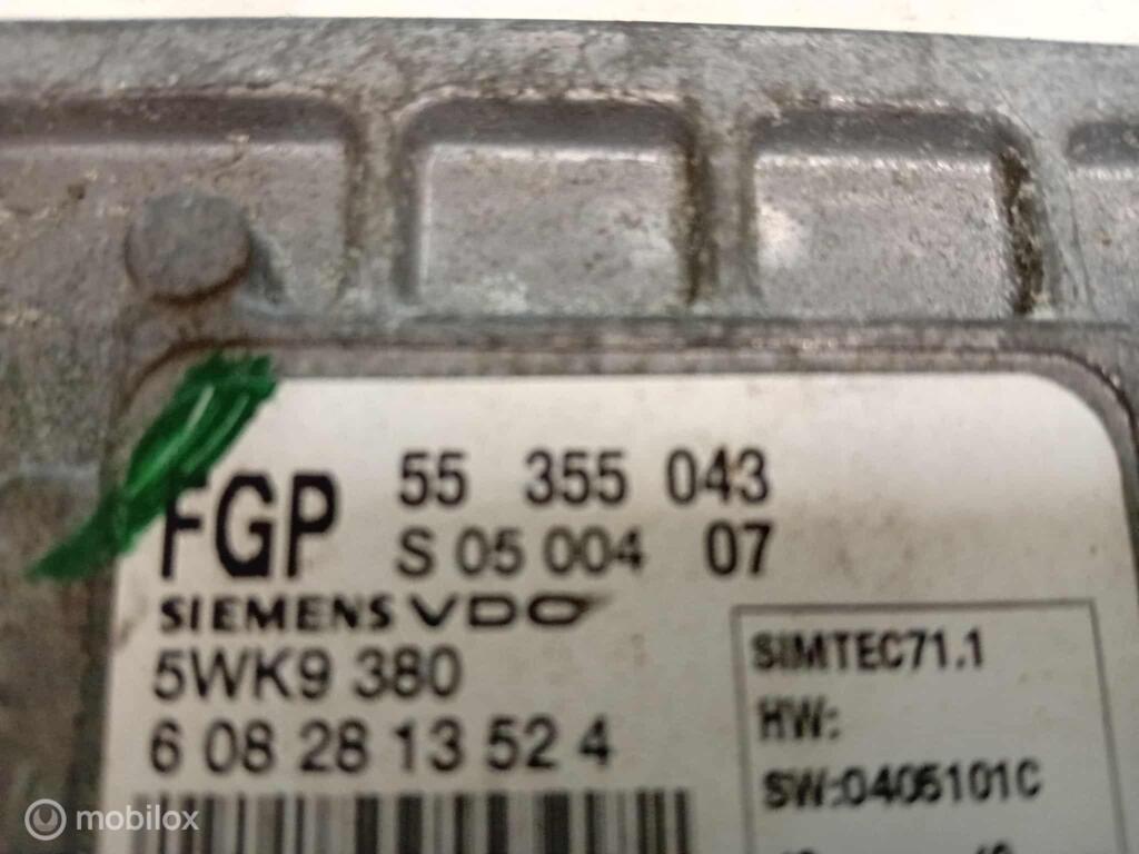 Ecu Opel Meriva 55355043, Auto-onderdelen, Elektronica en Kabels, Gebruikt, Ophalen of Verzenden