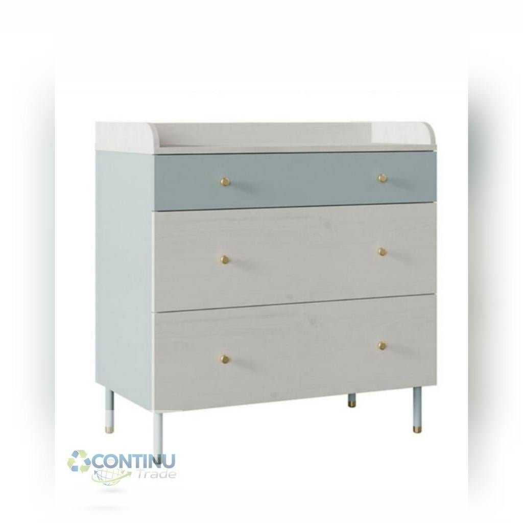 Showmodel Almila Laila Commode Ladekast, Nijlgroen, Modern, Ophalen of Verzenden, Zo goed als nieuw, Nb, Almila