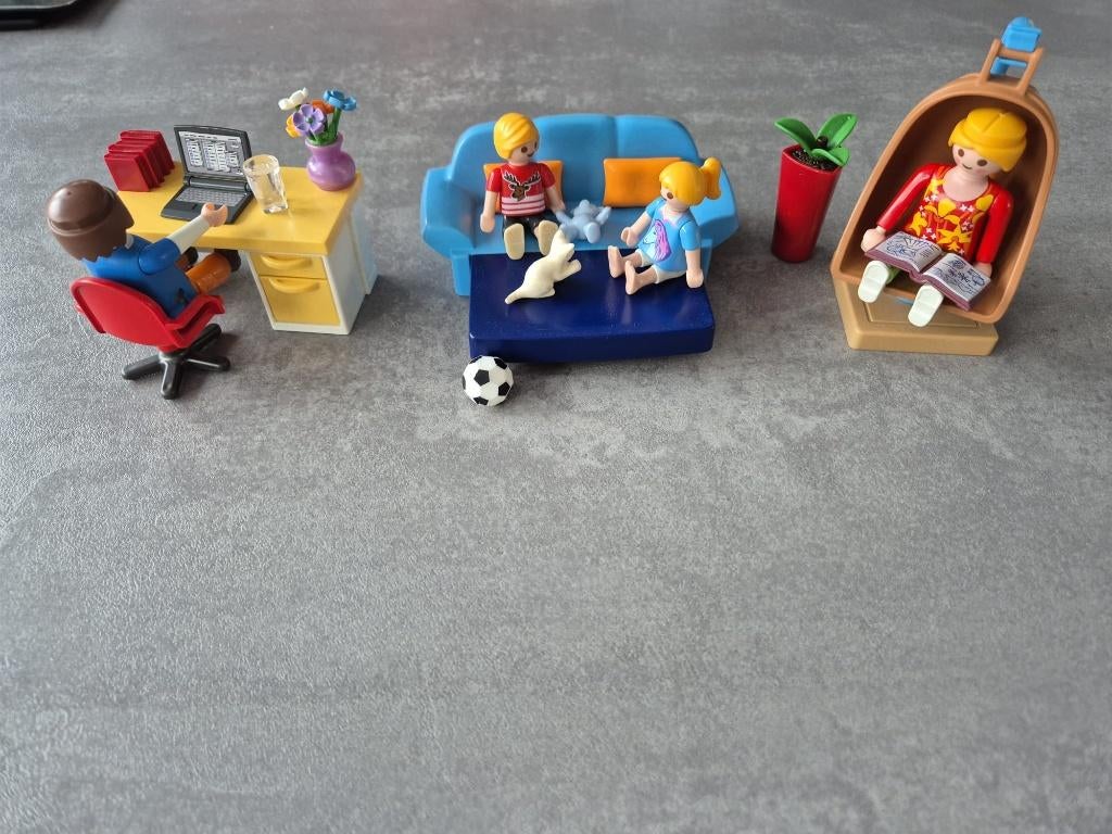 playmobil woonkamer, Ophalen of Verzenden, Zo goed als nieuw, Los playmobil
